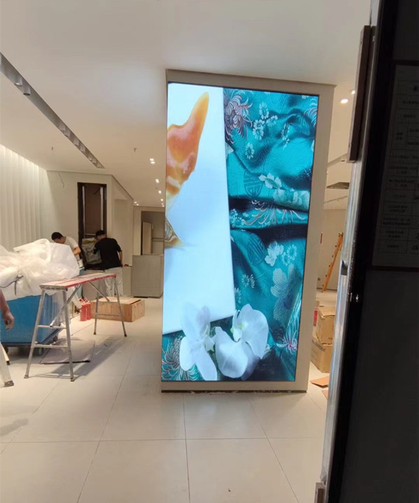 肃北商场门店转角LED显示屏